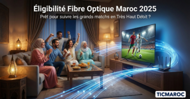 Éligibilité fibre optique au Maroc 2025 pour regarder les matchs de la CAN en très haut débit