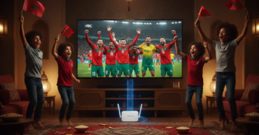 Match Maroc vs Mali 4K avec Fibre Optique Orange Maroc.