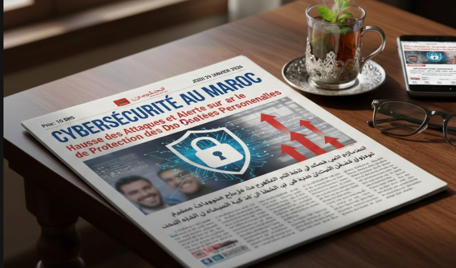 Cybersécurité au Maroc : hausse des attaques et alerte sur la protection des données personnelles