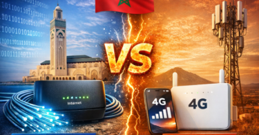 fibre maroc vs 4g maroc comparatif internet maroc