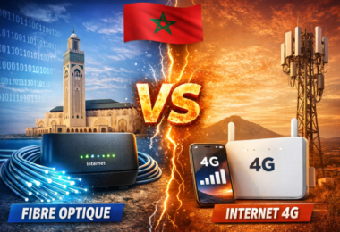 fibre maroc vs 4g maroc comparatif internet maroc