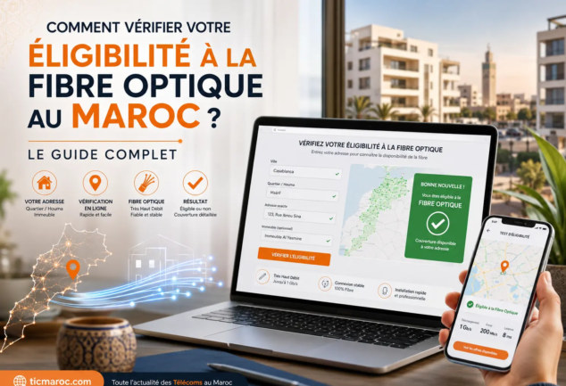 Vérifier l’éligibilité à la fibre optique au Maroc avec TestFibre.ma