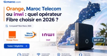 Orange, Maroc Telecom ou inwi : quel opérateur Fibre choisir en 2026 au Maroc